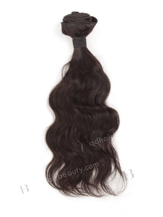 In Stock Cambodian Virgin Hair 14" Natural Wave Natural Color Machine Weft SM-903